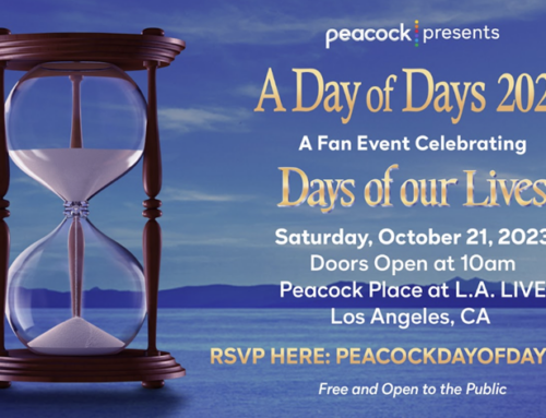 DAYS OF OUR LIVES ANNUAL “DAY OF DAYS” FAN EVENT RETURNS TO L.A. LIVE