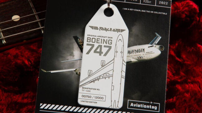 Aviation Tag - Iron Maiden