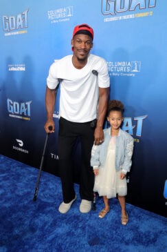 Jimmy Butler attends the GOAT Premiere
