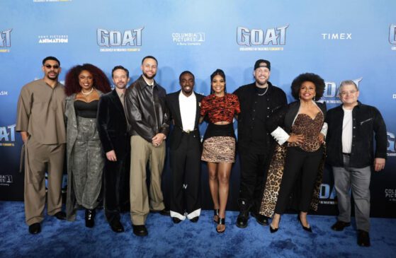 Goat Premiere cast